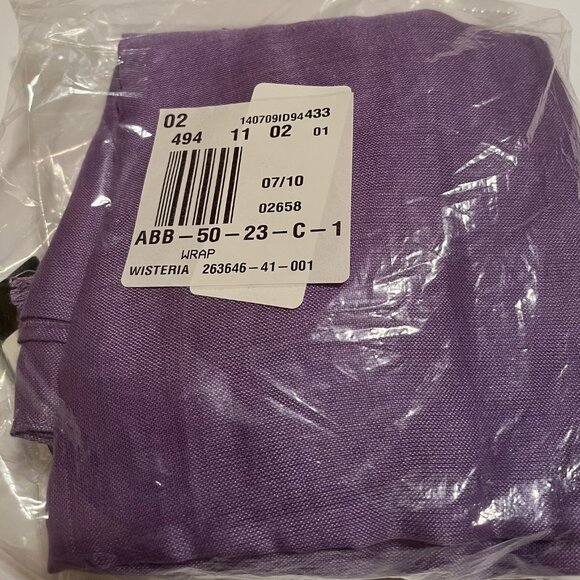 Talbots NWT Silk & Wool Blend Wisteria Wrap - Picture 3 of 7